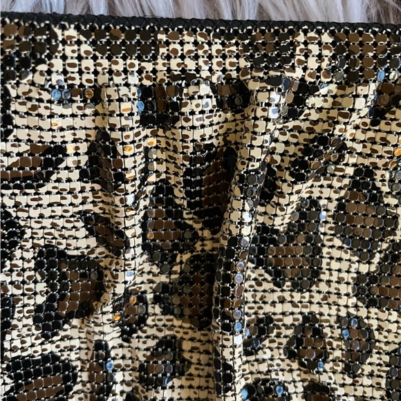 BCBGMaxAzria Leopard Chain Wristlet Clutch - Picture 2 of 6